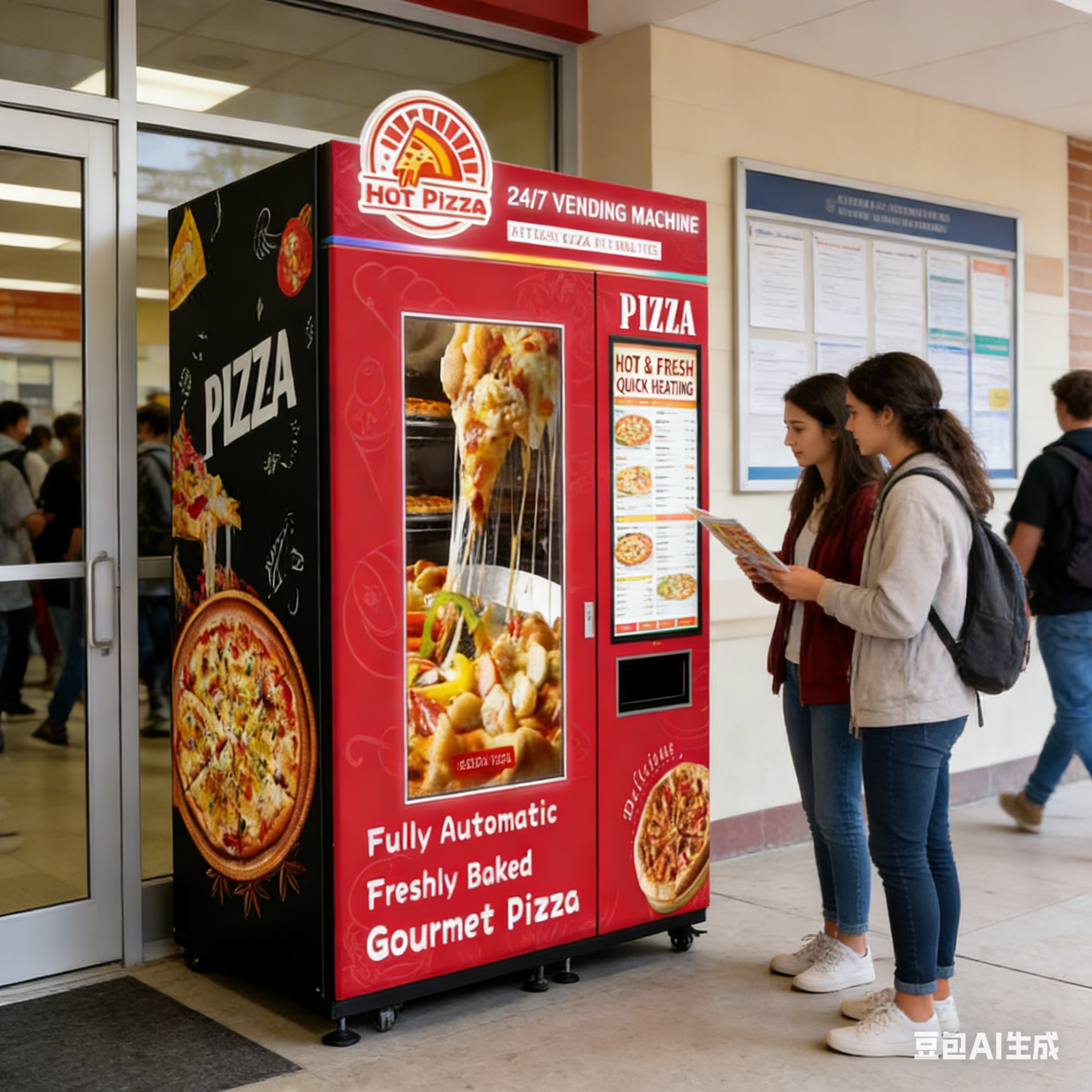 Pizza Machine Fully Automatic  - Popcorn Vending Machine reseña y precio