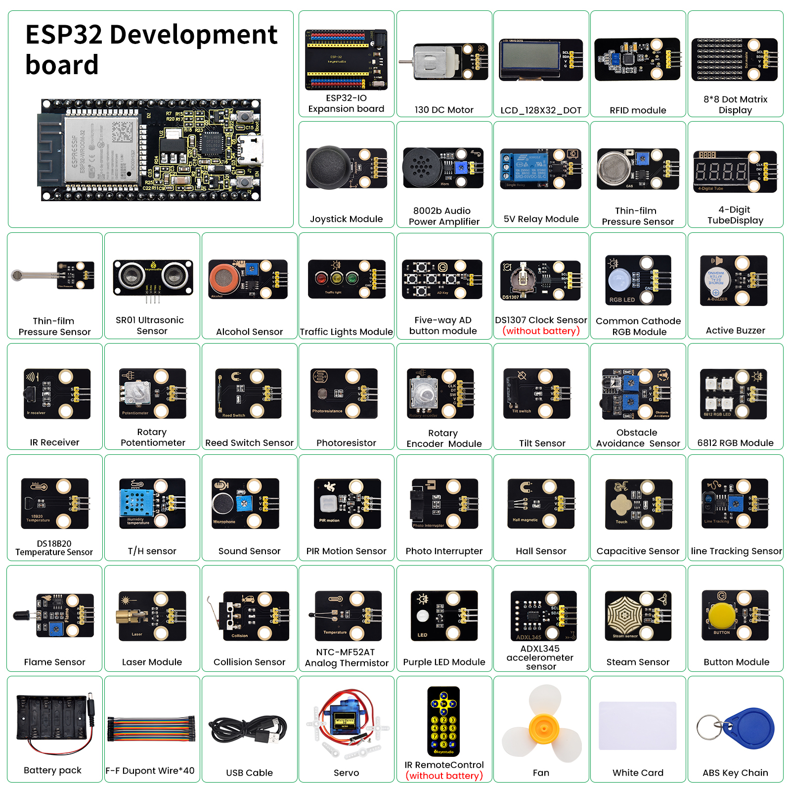 Keyestudio ESP32 42 in 1 Senso - Arduino Vending Machine Project reseña y precio