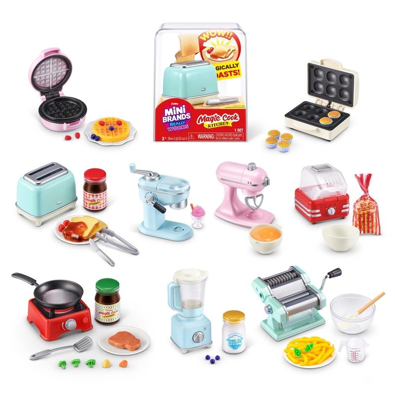 Zuru Mini Magic Kitchen Miniat - Popcorn Vending Machine reseña y precio