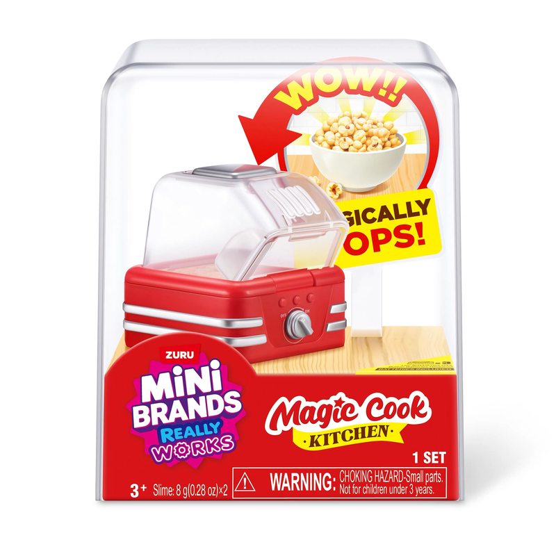 Zuru Mini Magic Kitchen Miniat - Popcorn Vending Machine reseña y precio