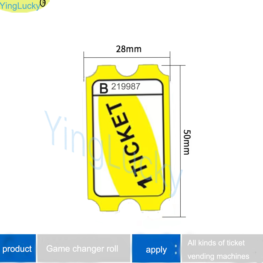 2000 pcs/lot Arcade Lottery Pa - Ticket Redemption Machine reseña y precio