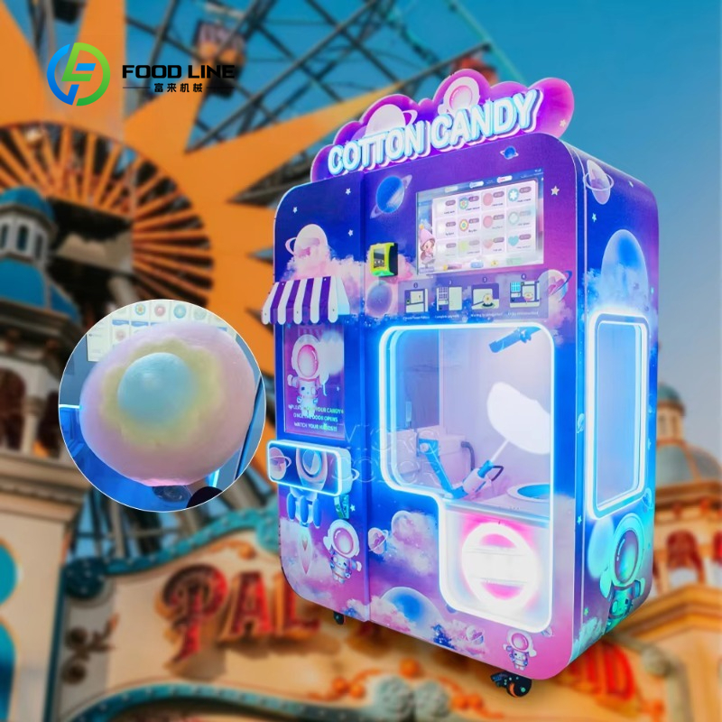Customized Cotton Candy Vendin - Bill Acceptor Vending reseña y precio