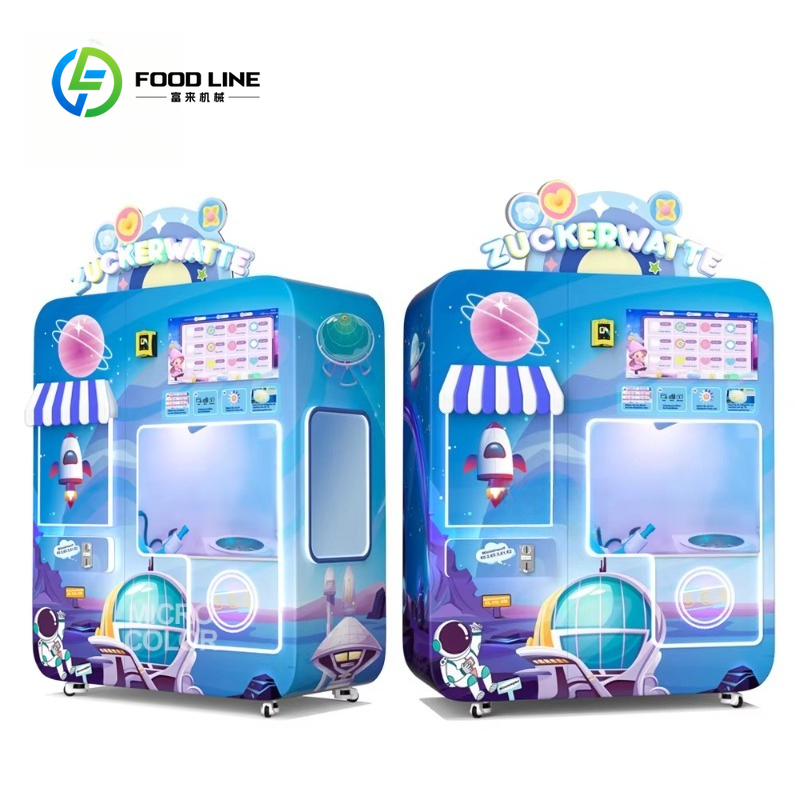 Customized Cotton Candy Vendin - Bill Acceptor Vending reseña y precio