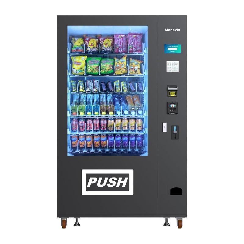Customized Large 60 Slots Snac - Bill Acceptor Vending reseña y precio