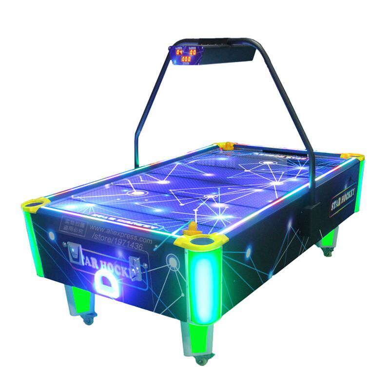 Push Ball Air Hockey Table Ind - Arcade Ticket Machine reseña y precio