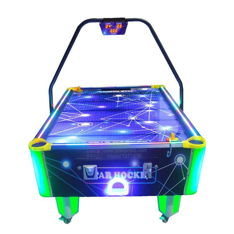 Push Ball Air Hockey Table Ind - Arcade Ticket Machine reseña y precio