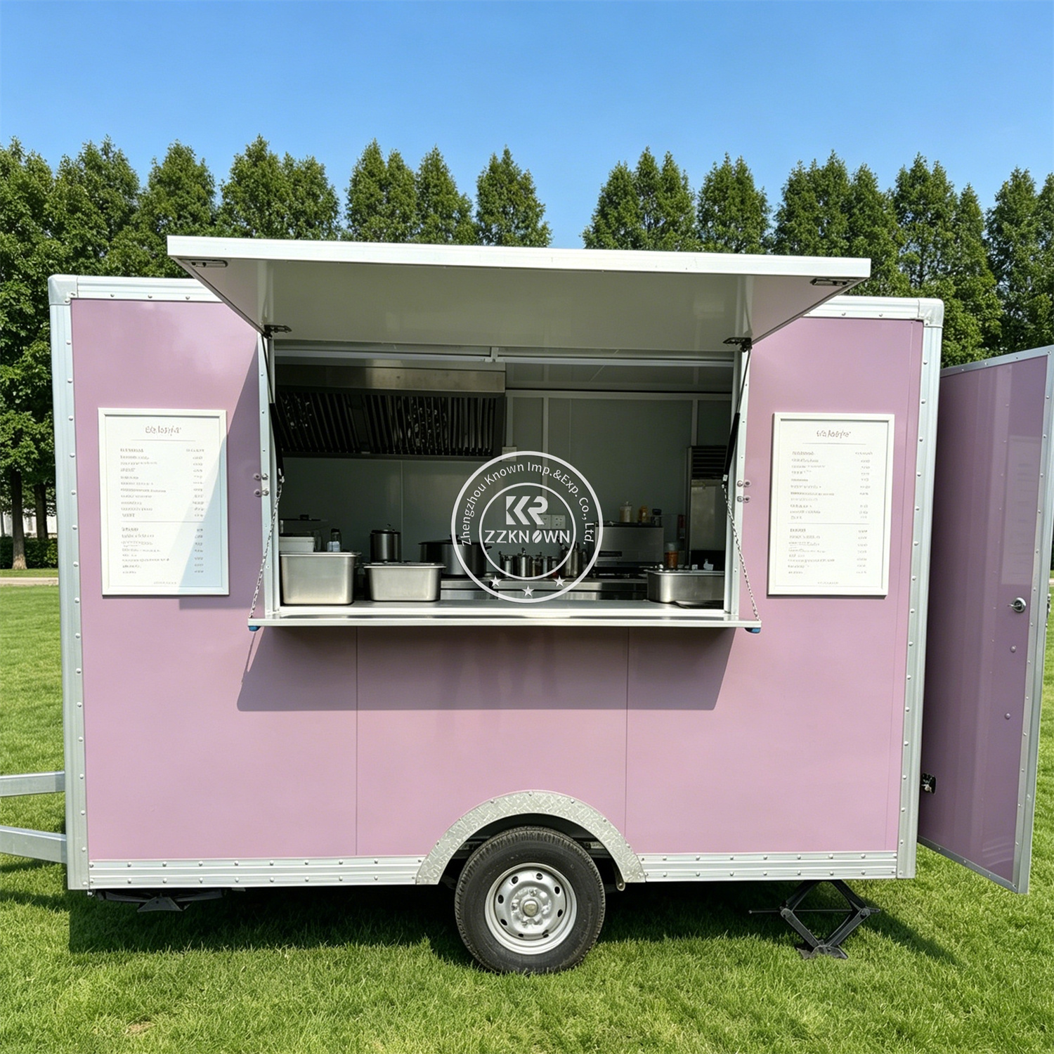 Street Custom Food Trailer Mob - Hot Dog Vending Cart reseña y precio